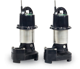 放流ポンプ中型浄化槽